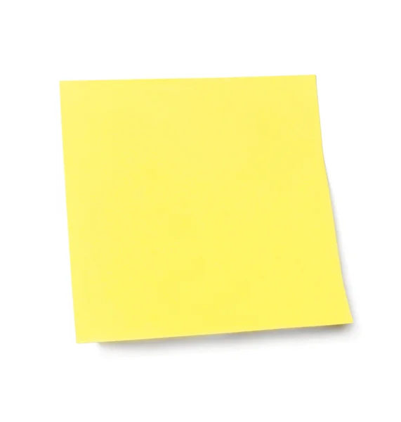 Жовтий наліпки — стокове фото