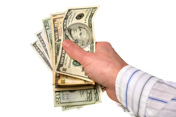 Money in your hands — Stock Photo, Image