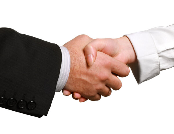 Business handshake