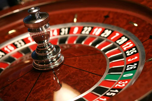 Casino roulette Stockafbeelding