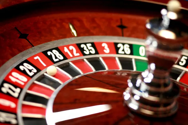 Casino roulette Stockafbeelding