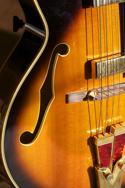 ジャズのギターの研究 — ストック写真