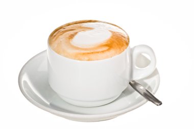 Cup of Coffee with Foam clipart