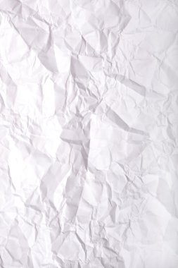 buruşuk kağıt yaprağının. yakın çekim.