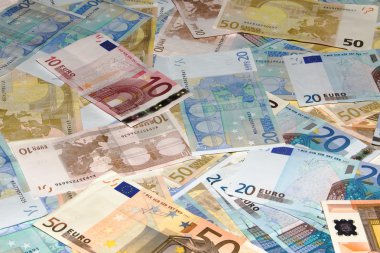 euro para, euro çok arka plan yaptı