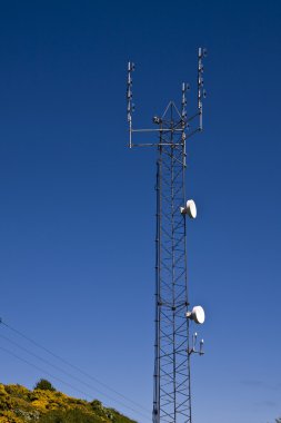 Telecommunication mast clipart