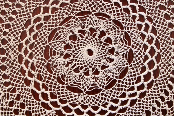 Crochet serwetka — Zdjęcie stockowe
