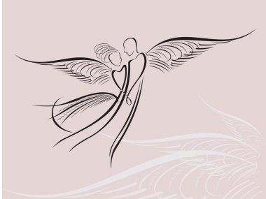 Angels sign clipart