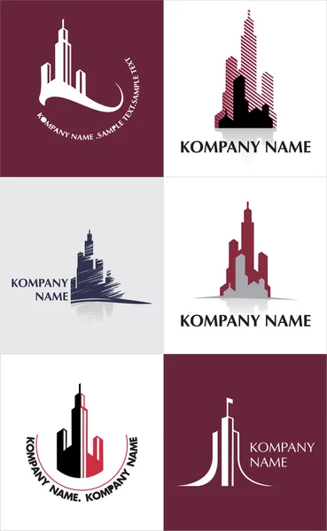 Logotypen stad Vektorgrafik