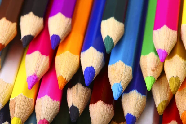 Wielki Stos Farbują Ołówek — Zdjęcie stockowe