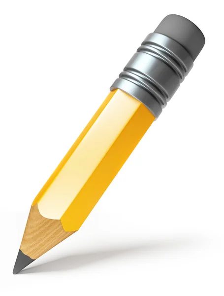 Pencil Isolated White Background — Stock Photo, Image