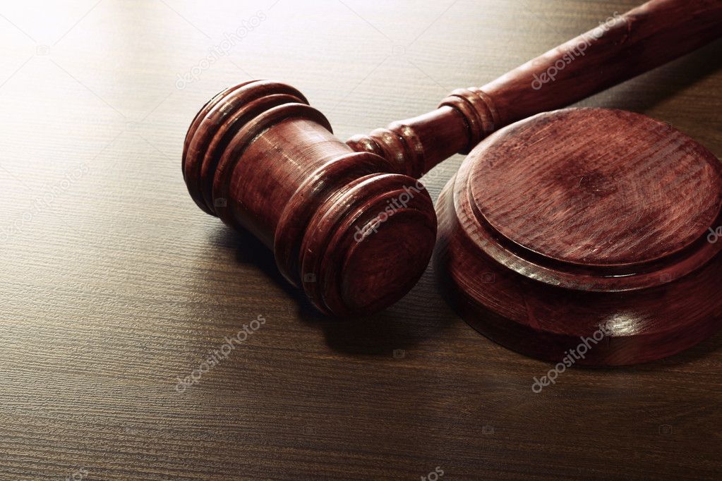 Wooden Judges Gavel