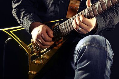 Electric guitar clipart