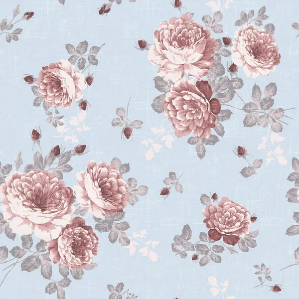 Floral Background Element Blue Design Pattern — Stock Photo, Image