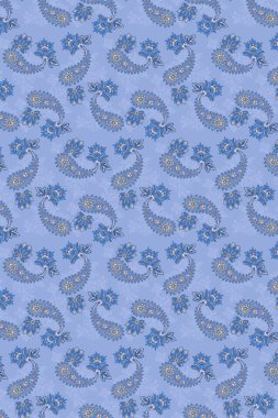 Paisley seamless background clipart