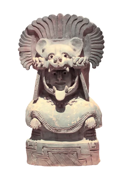 Богиня в маске ягуара Лицензионные Стоковые Изображения