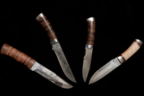 Охотничьи ножи — стоковое фото
