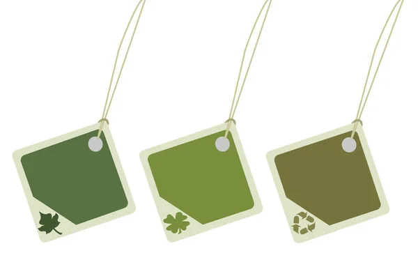 Recycle Tags Environmental Design — Stock Photo, Image