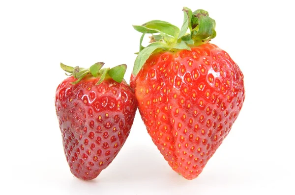 Natur frische Erdbeeren — Stockfoto