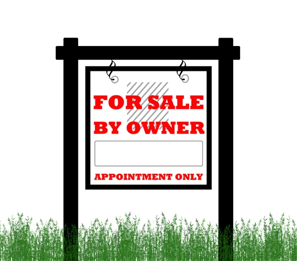 Home Sale Owner Appointment Only — Stock Photo, Image