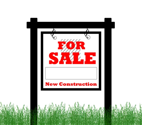 Home Sale Owner New Construction — Stock Photo, Image