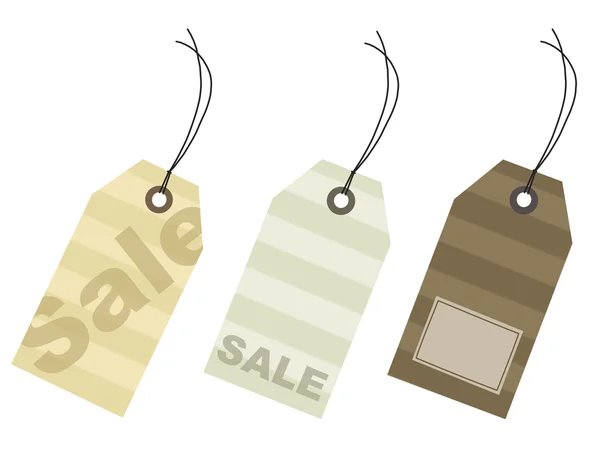 Etiquetas de precio de venta al por menor para cada temporada de compras —  Fotos de Stock
