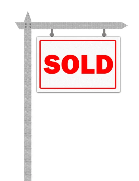 Sold Sign — Stock Photo, Image