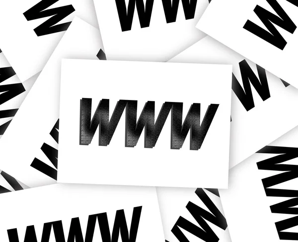 Www All Website — Stock Photo, Image