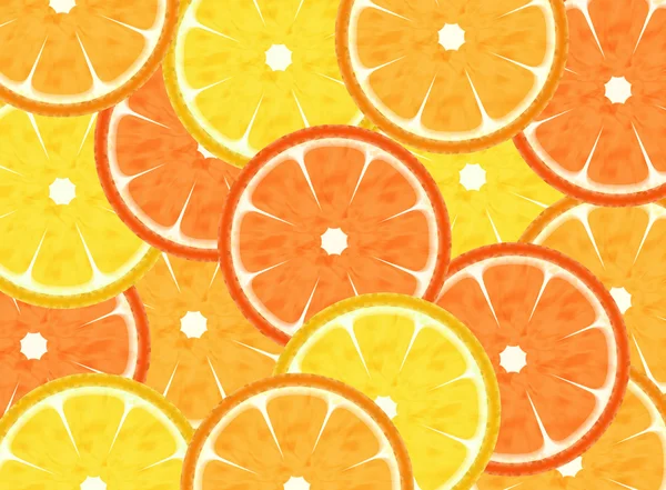 Abstract slice tropical fruits background — Stock Photo, Image