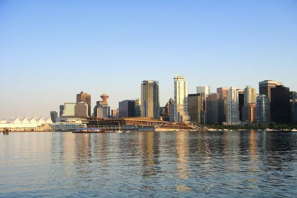 Blick Auf Die Innenstadt Von Vancouver Kanada — Stockfoto