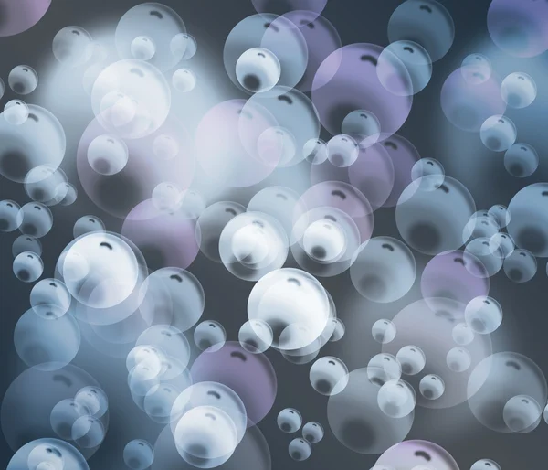 Fondo de burbujas borrosas coloridas abstractas — Foto de Stock