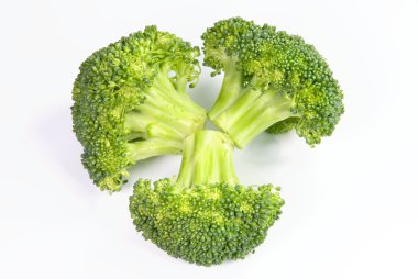 izole taze brokoli