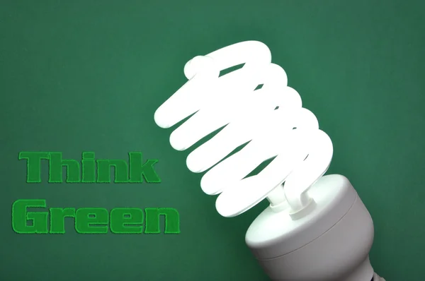 Think Green Poster — Stock Photo, Image