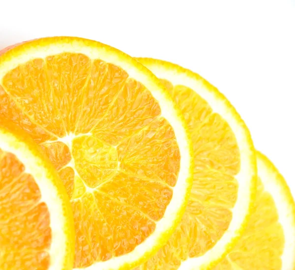 Szczegół plasterek pomarańczy — Zdjęcie stockowe