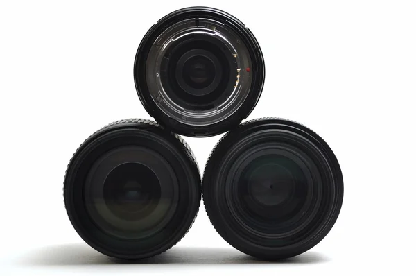 Padrão profissional da lente da câmera — Fotografia de Stock