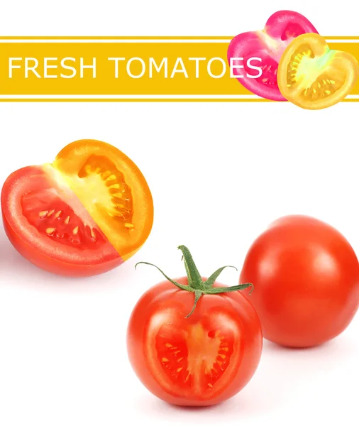 stock image Fresh tomatoes poster