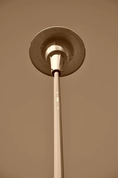 Vecchia foto della lampada stradale — Foto Stock