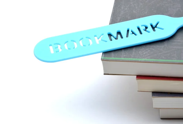 Bookmark Your Books — Stock Photo, Image