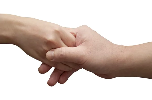 Ajudar o gesto da mão — Fotografia de Stock