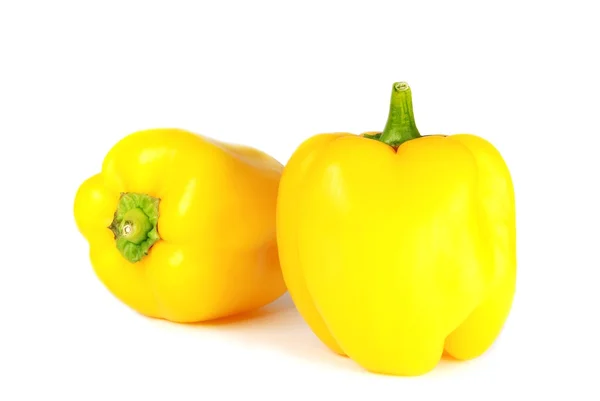 Yellow pepper pattern — Stock Photo, Image