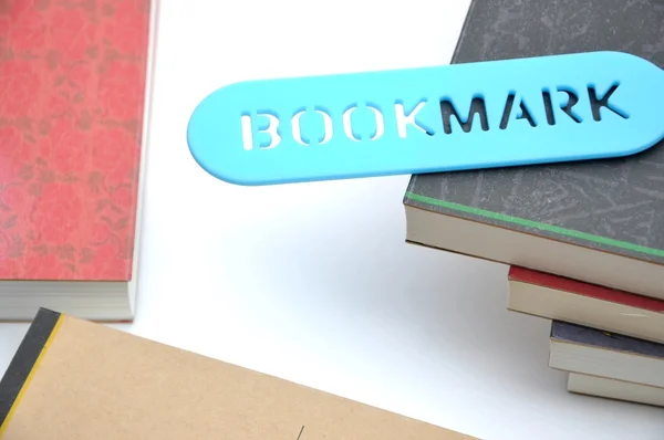 Kitaplarınız için yer işareti — Stok fotoğraf