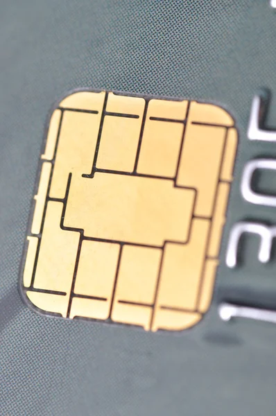 Close-up cartão de chip de negócios — Fotografia de Stock