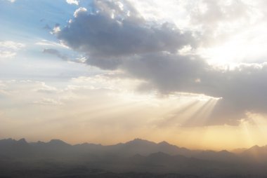 hurghada, Mısır bu iniş elyuminator uçak tarafından çekilmiş fotoğrafı.