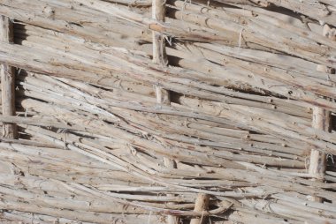 Rural texture. The wicker fence clipart