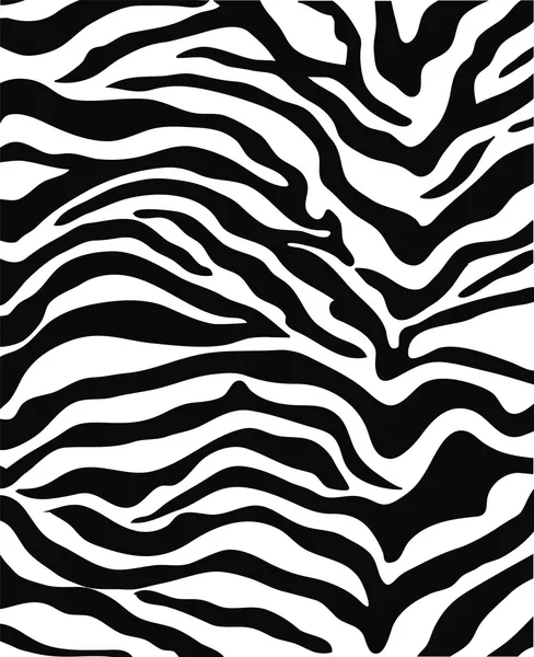 Impressão zebra — Fotografia de Stock