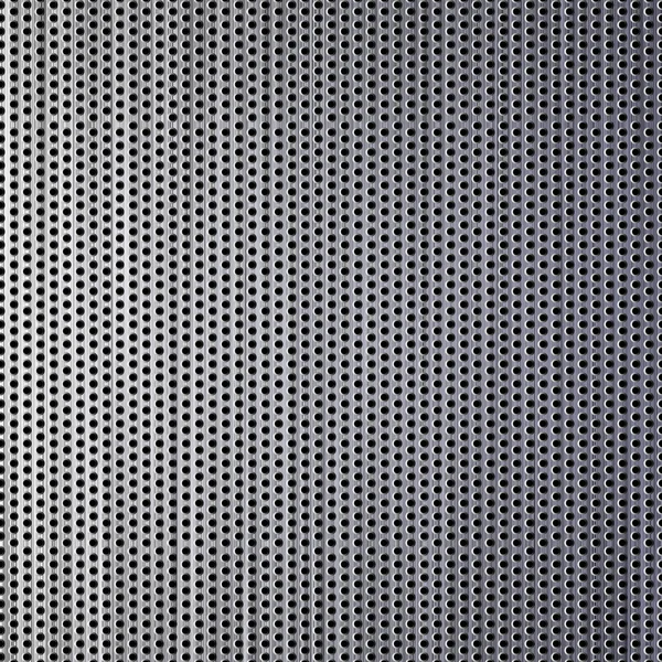 Brushed Steel Grill Drilled Holes — Stock Vector