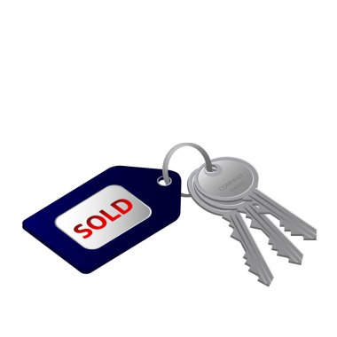 Set of House Keys clipart