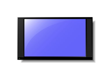 Flat Screen TV clipart