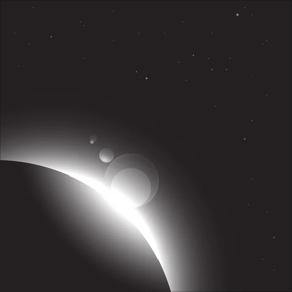 Eclipse — Archivo Imágenes Vectoriales