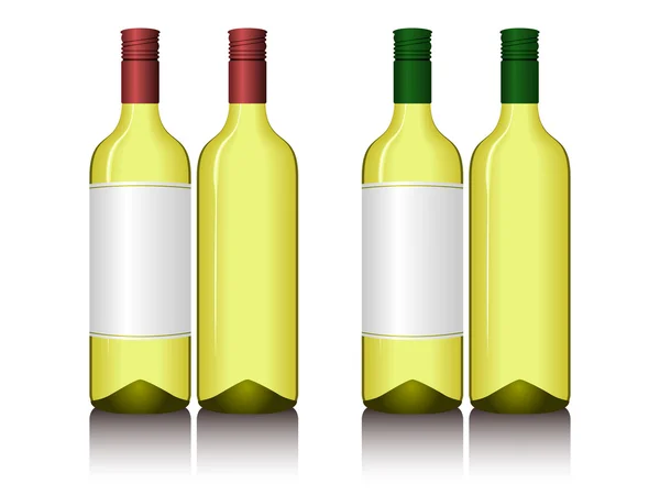 Illustration Wine Bottles Available Jpeg Eps8 Formats — Stock Vector